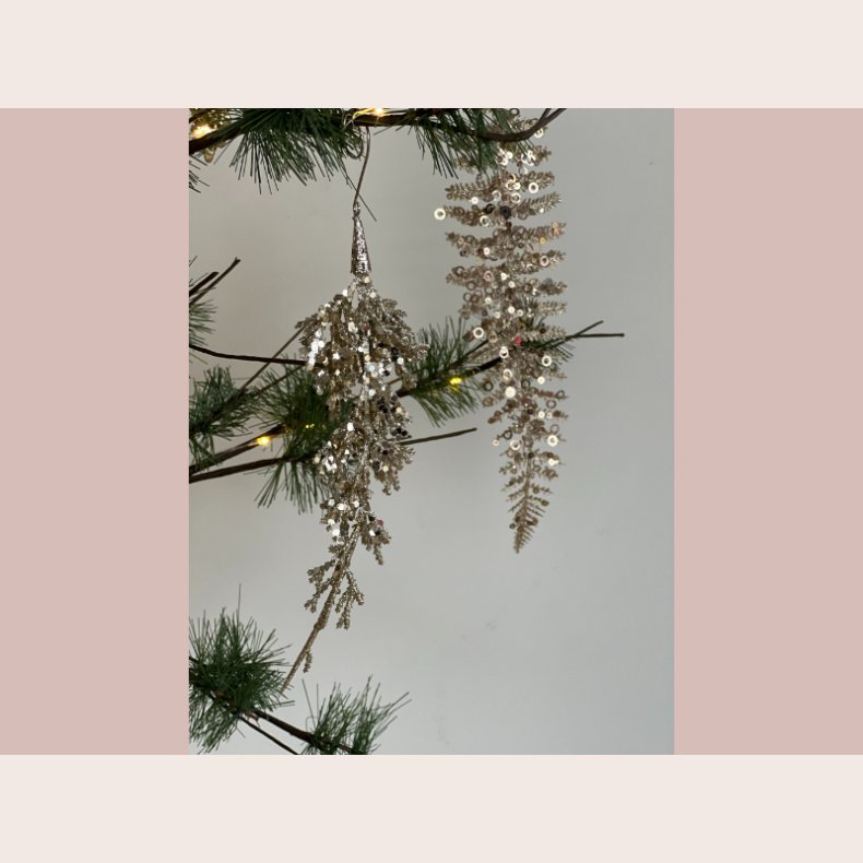 La Vida Deko blad, guld, smal